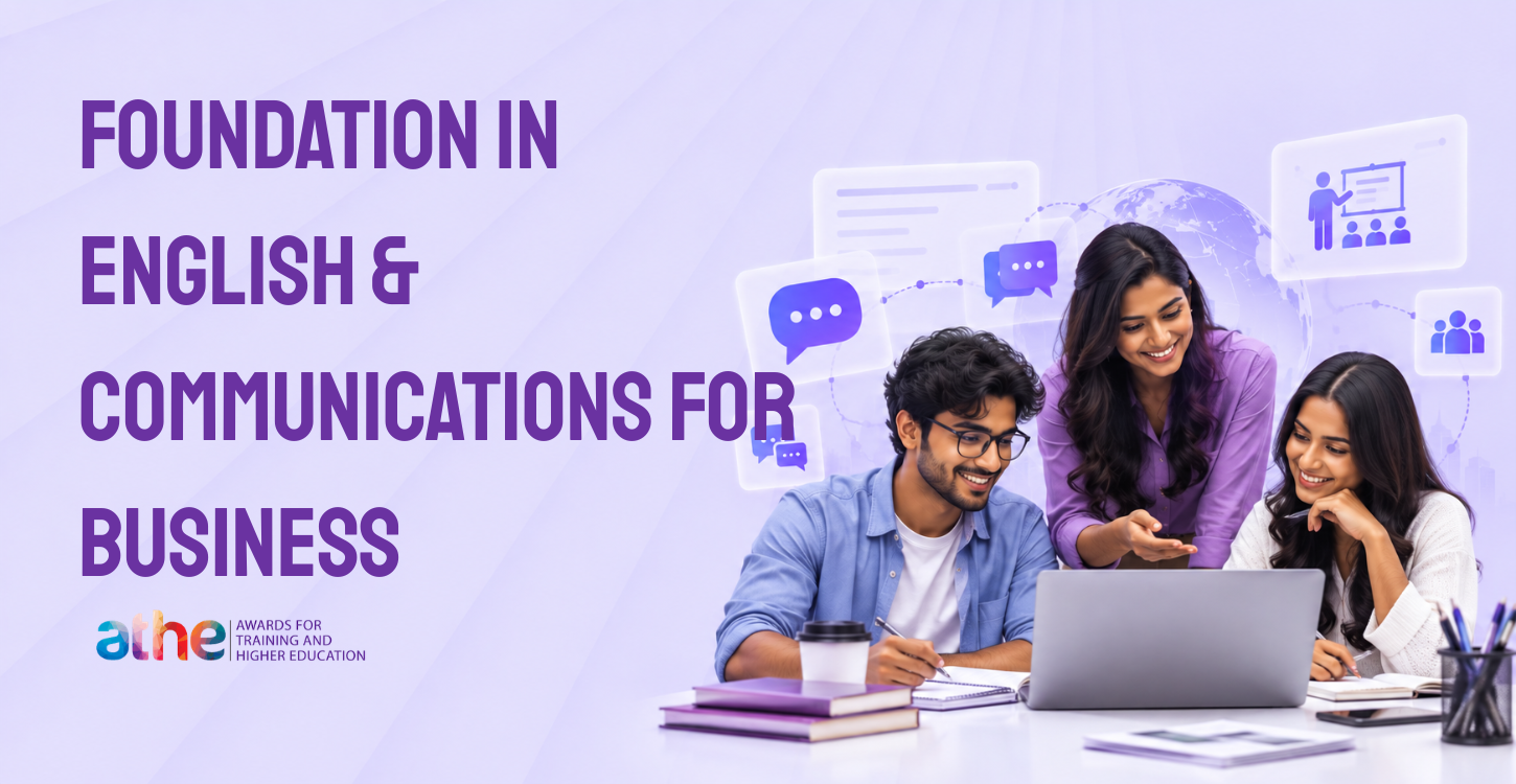 Foundation in English & Communications for Business course cover