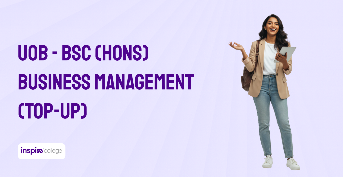 BSc (Hons) Business Management (Top-Up) course cover
