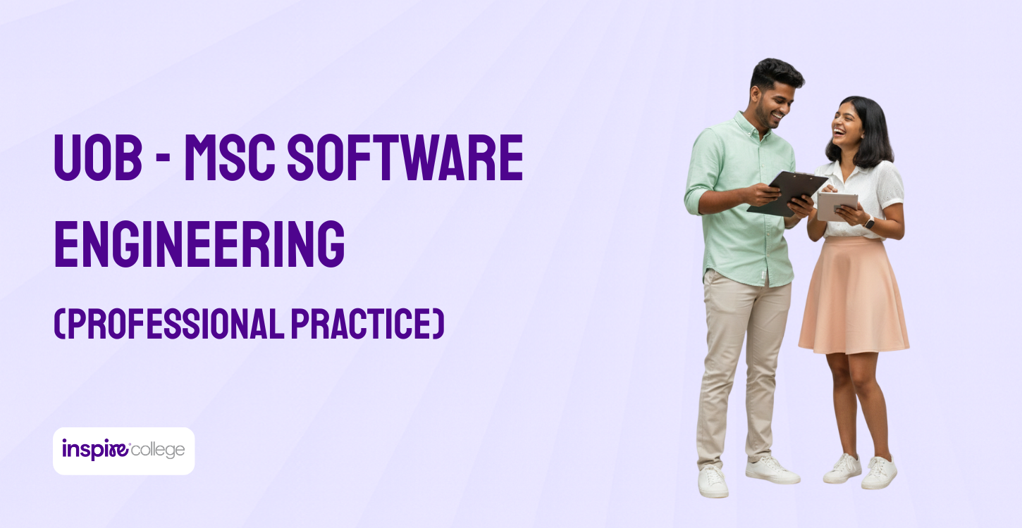 UoB – MSc Software Engineering (Professional Practice) course cover