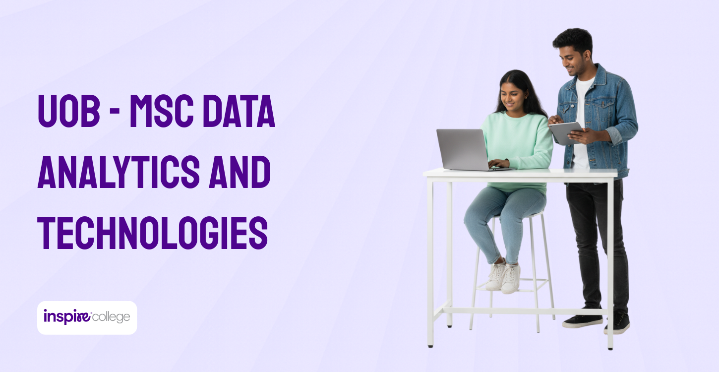 UoB – MSc Data Analytics & Technologies course cover